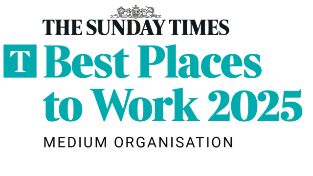 The Sunday Times Best Places To Work 2025 Medium Organisation Logo